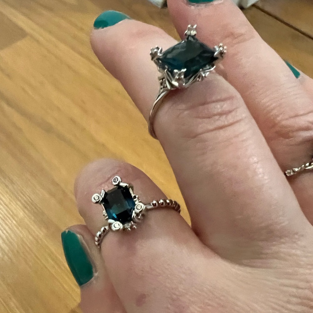Set of 3 Fragrant Jewels Stargazing Satin Collection Rings - Picture 3 of 9